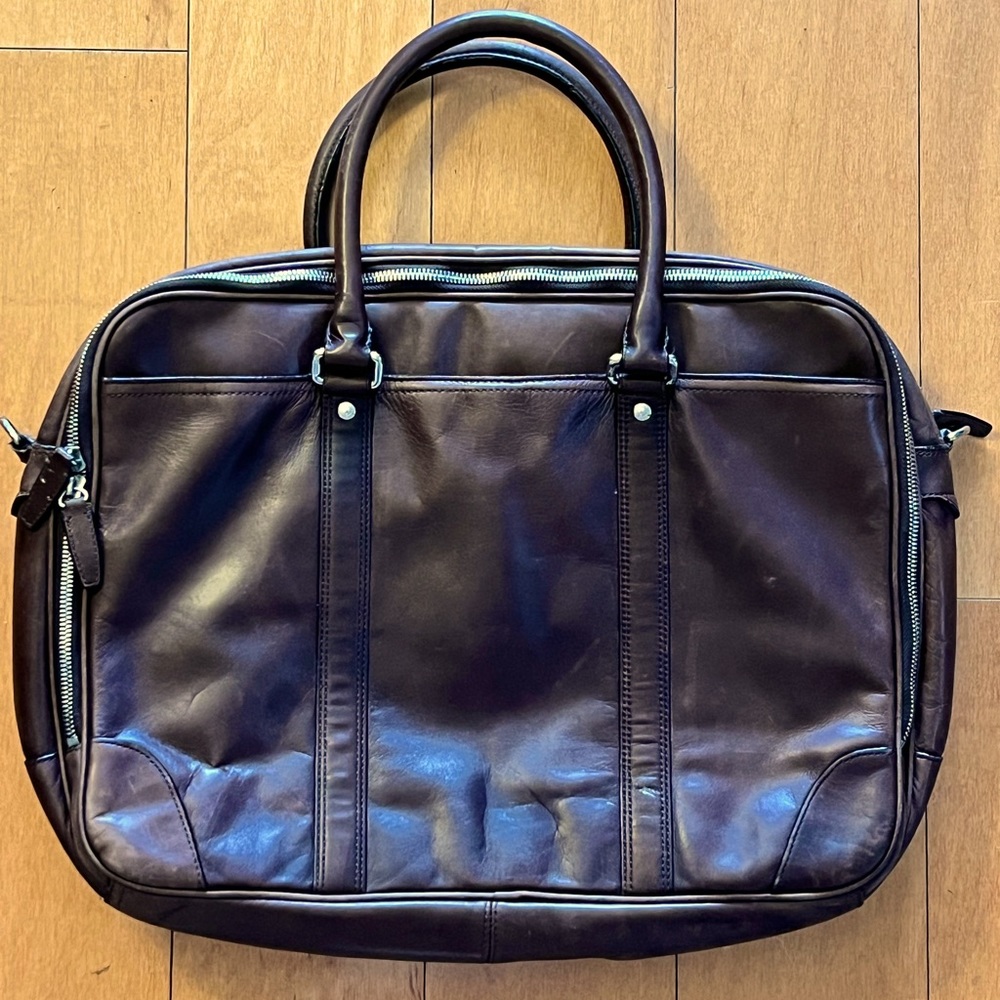 Coach computer bag/briefcase from early 2000s.
